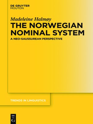 cover image of The Norwegian Nominal System